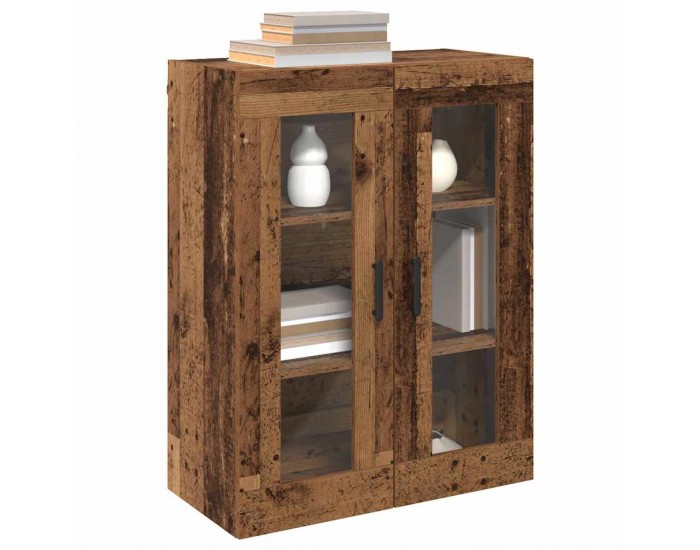 Sonata H Стенни шкафове 2 pcs Старо дърво 69.5 x 34 x 90 см