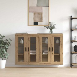 Sonata H Стенни шкафове 2 pcs дъб артизан 69.5 x 34 x 90 см - Corpuri, vitrine, biblioteci modulare