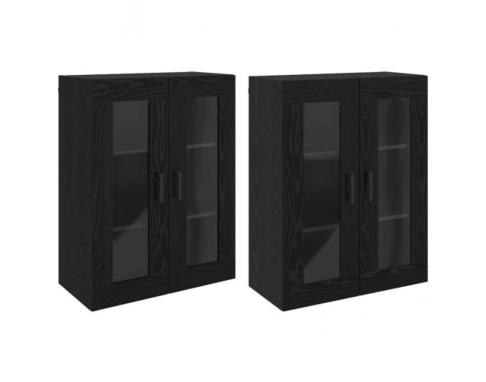 Sonata H Стенни шкафове 2 pcs Черен дъб 69.5 x 34 x 90 см
