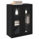 Sonata H Стенни шкафове 2 pcs Черен дъб 69.5 x 34 x 90 см