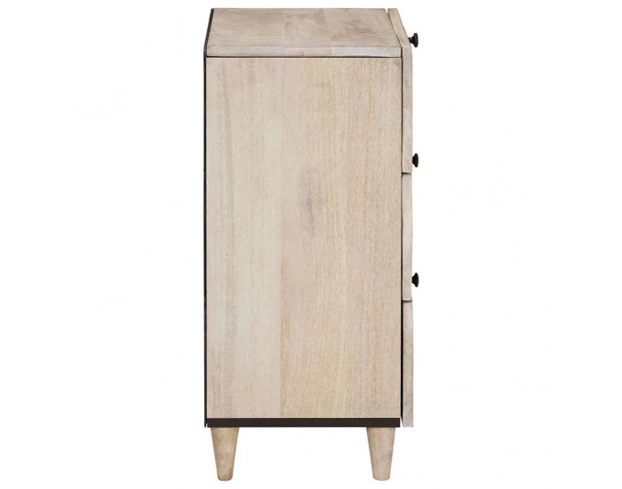 Sonata H Служебен шкаф с чекмедже Бяло 33.5 x 40 x 75 см