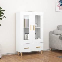 Sonata H Висок шкаф, бял, 70x31x115 см, инженерно дърво - Corpuri, vitrine, biblioteci modulare