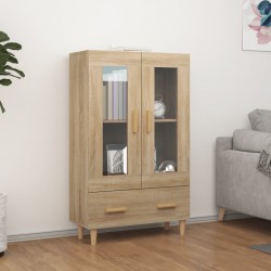 Sonata H Висок шкаф, сонома дъб, 70x31x115 см, инженерно дърво - Corpuri, vitrine, biblioteci modulare
