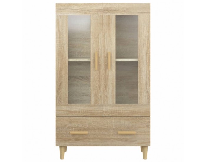 Sonata H Висок шкаф, сонома дъб, 70x31x115 см, инженерно дърво