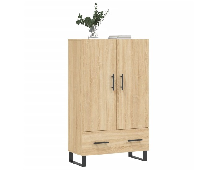 Sonata Dulap înalt, stejar Sonoma, 69,5x31x115 cm, lemn prelucrat