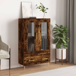 Sonata H Висок шкаф, опушен дъб, 69,5x31x115 см, инженерно дърво - Corpuri, vitrine, biblioteci modulare