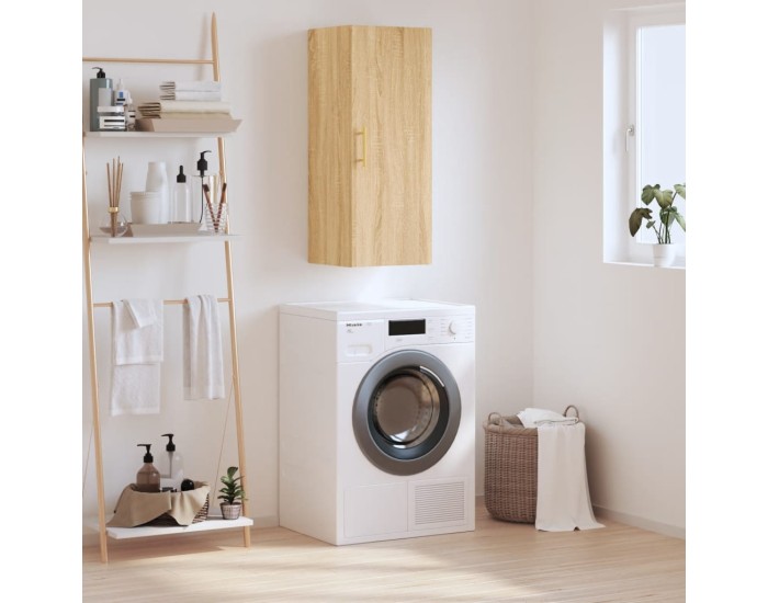 Sonata Dulap montat pe perete, stejar sonoma, 34,5x34x90 cm