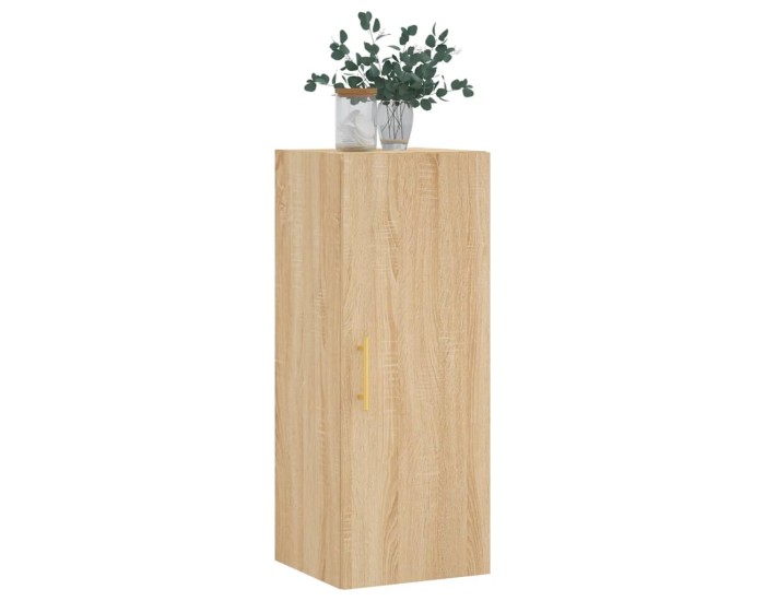 Sonata Dulap montat pe perete, stejar sonoma, 34,5x34x90 cm