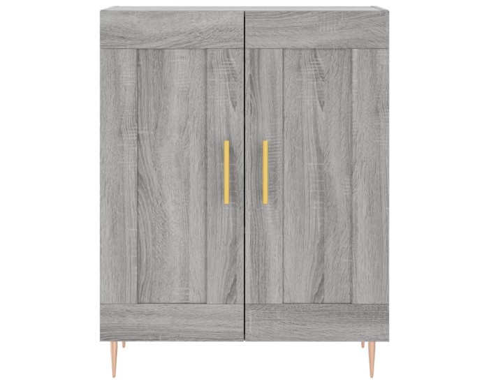 Sonata Servantă, gri sonoma, 69,5x34x90 cm, lemn compozit
