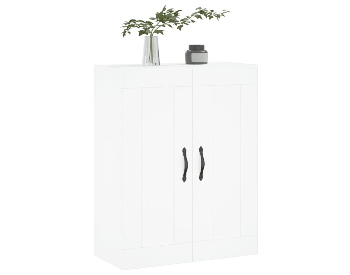 Sonata Dulap montat pe perete, alb, 69,5x34x90 cm, lemn prelucrat