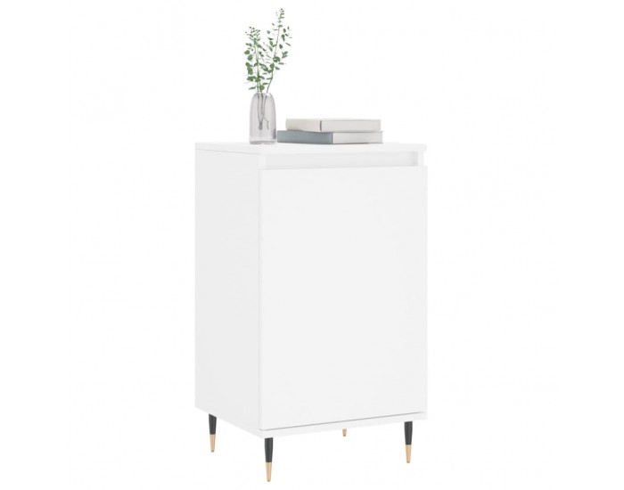 Sonata H Бюфет бял 40x35x70 см инженерно дърво