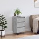 Sonata H Бюфет бетонно сив 40x35x70 см инженерно дърво