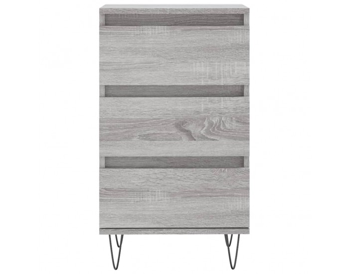 Sonata H Бюфет сив сонома 40x35x70 см инженерно дърво