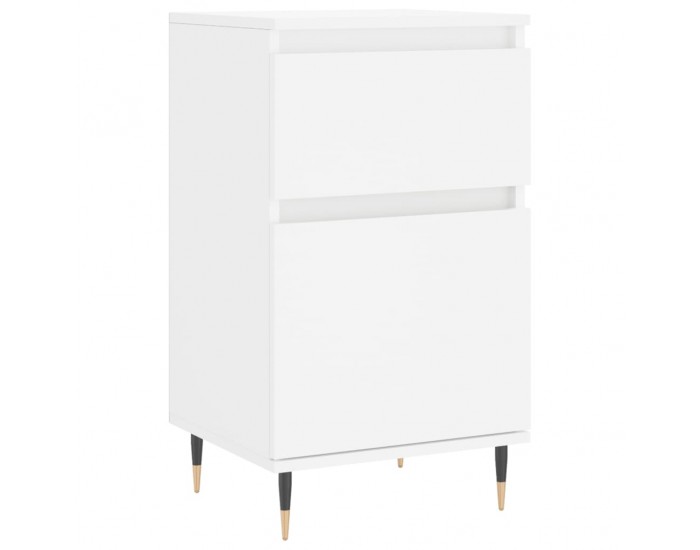 Sonata H Бюфет бял 40x35x70 см инженерно дърво