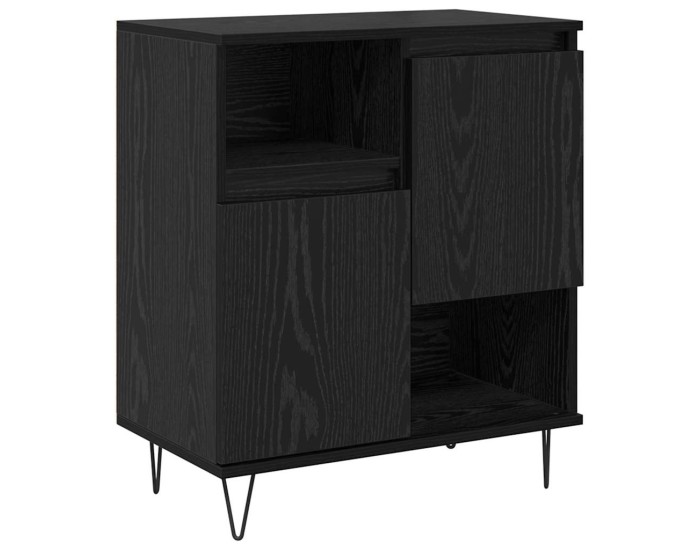 Sonata Bufet Stejar Negru 60 x 35 x 70 cm