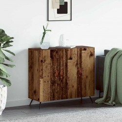 Sonata H Служебен шкаф Кафяво 90 x 34 x 80 см Инженерно дърво - Corpuri, vitrine, biblioteci modulare