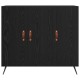 Sonata Bufet Stejar Negru 89,5 x 34 x 80 cm Lemn prelucrat
