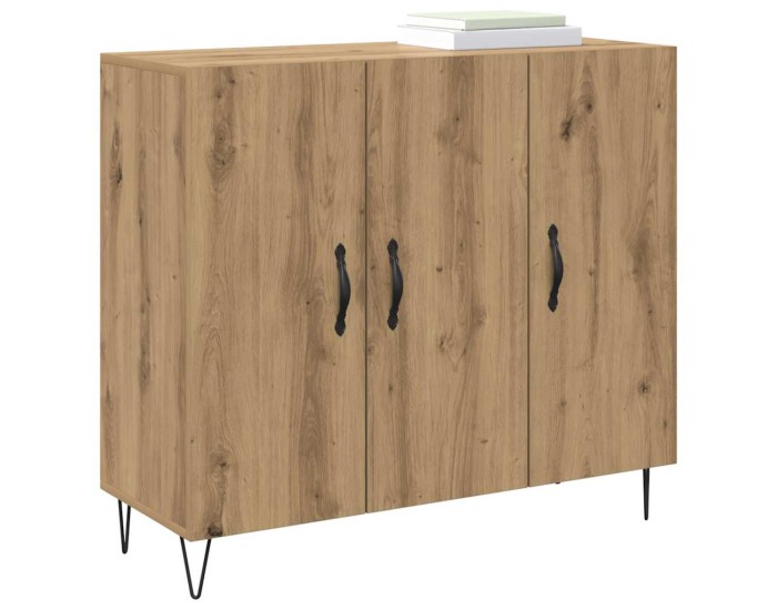 Sonata Bufet Stejar Artizanal 90 x 32,5 x 80 cm Lemn prelucrat