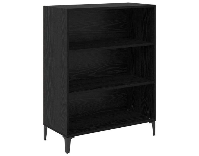 Sonata Bufet Stejar Negru 69,5 x 32,5 x 90 cm Lemn prelucrat