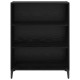 Sonata Bufet Stejar Negru 69,5 x 32,5 x 90 cm Lemn prelucrat