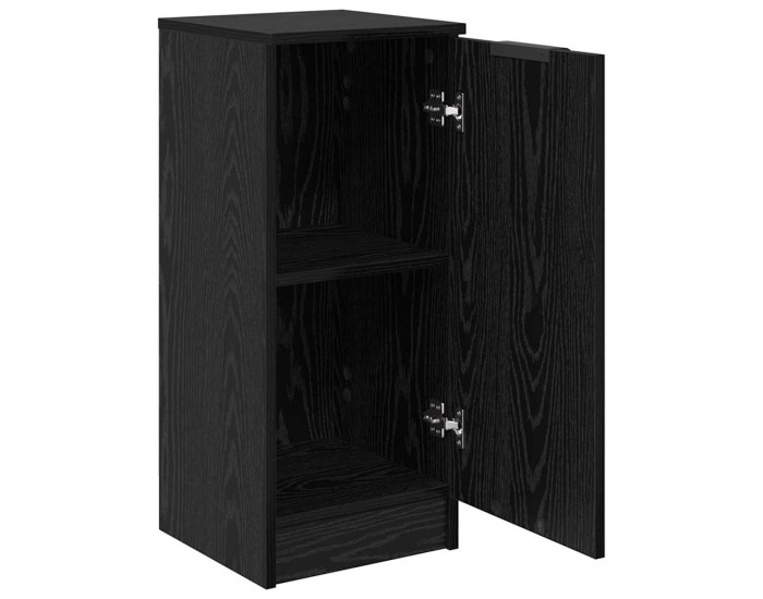 Sonata Bufet Stejar Negru 30 x 30 x 70 cm Lemn prelucrat