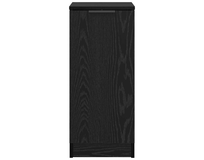 Sonata Bufet Stejar Negru 30 x 30 x 70 cm Lemn prelucrat