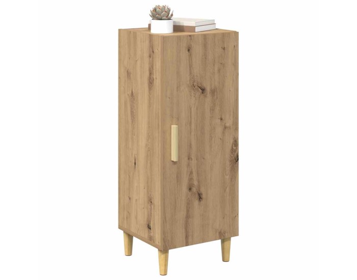 Sonata Bufet Stejar Artizanal 34,5 x 34 x 90 cm Lemn prelucrat