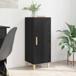 Sonata H Служебен шкаф Черен дъб 34.5 x 34 x 90 см Инженерно дърво - Corpuri, vitrine, biblioteci modulare
