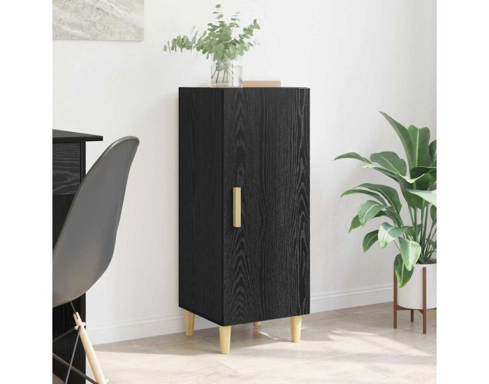 Sonata Bufet Stejar Negru 34,5 x 34 x 90 cm Lemn prelucrat