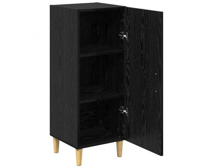 Sonata H Служебен шкаф Черен дъб 34.5 x 34 x 90 см Инженерно дърво