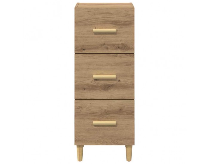Sonata H Служебен шкаф дъб артизан 34.5 x 34 x 90 см Инженерно дърво