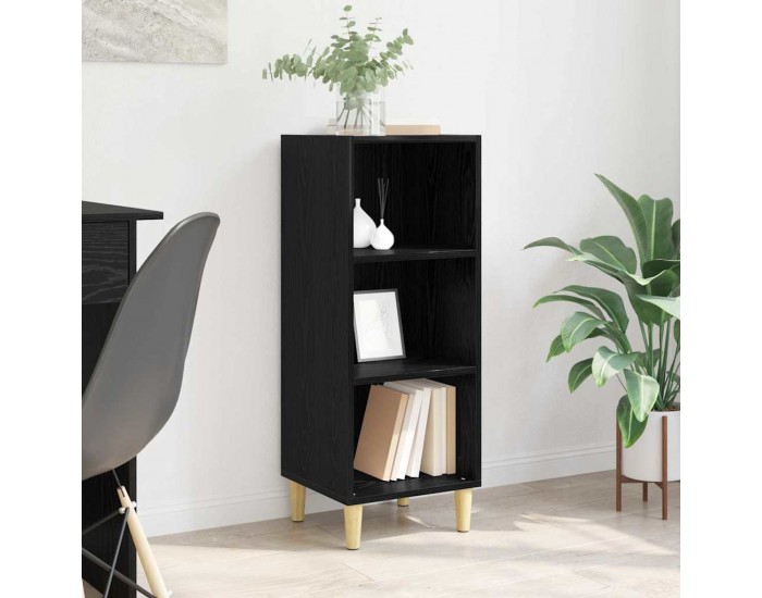 Sonata H Служебен шкаф Черен дъб 32.5 x 34.5 x 90 см Инженерно дърво