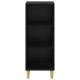 Sonata Bufet Stejar Negru 34,5 x 32,5 x 90 cm Lemn prelucrat