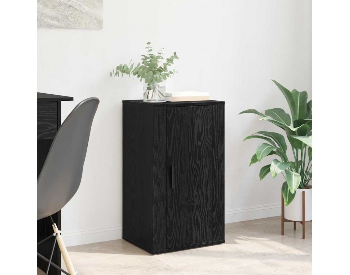 Sonata H Служебен шкаф Черен дъб 40 x 33 x 70 см Инженерно дърво