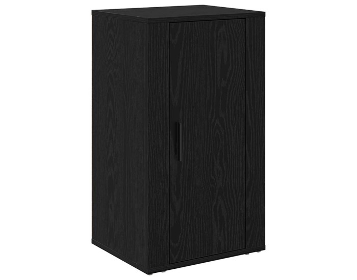 Sonata Bufet Stejar Negru 40 x 33 x 70 cm Lemn prelucrat