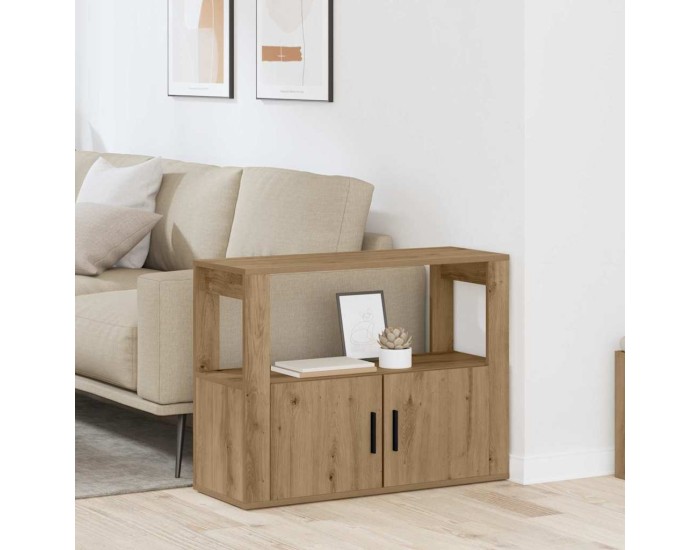 Sonata Bufet stejar artizanal 80 x 30 x 60 cm Lemn prelucrat