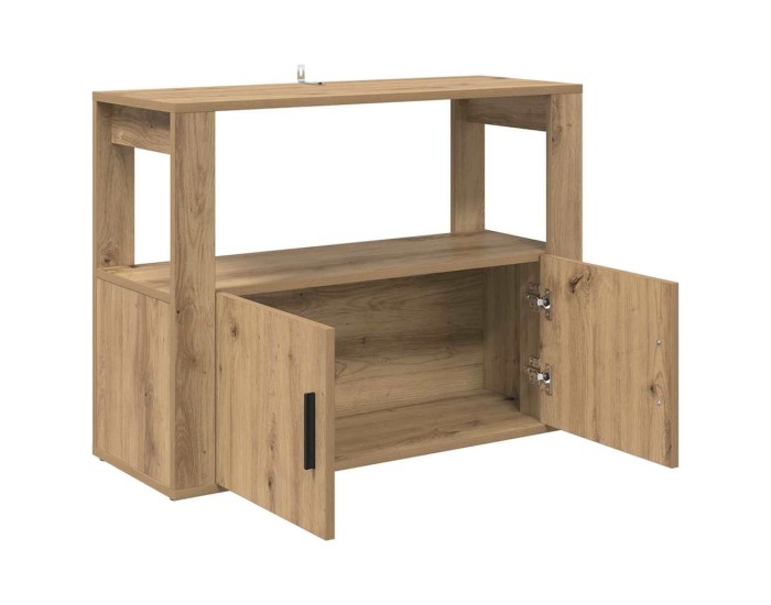 Sonata Bufet stejar artizanal 80 x 30 x 60 cm Lemn prelucrat