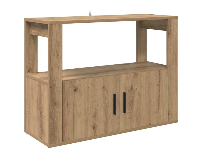 Sonata Bufet stejar artizanal 80 x 30 x 60 cm Lemn prelucrat