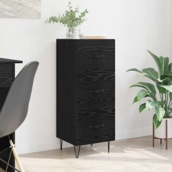 Sonata H Служебен шкаф Черен дъб 34 x 34.5 x 90 см Инженерно дърво - Corpuri, vitrine, biblioteci modulare