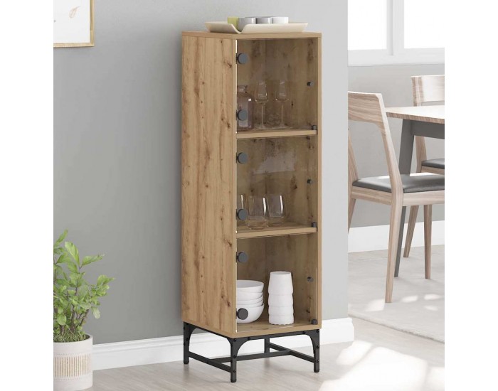 Sonata H Висок шкаф дъб артизан 35 x 37 x 117 см Инженерно дърво