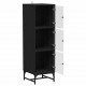 Sonata H Висок шкаф Черен дъб 35 x 37 x 117 см Инженерно дърво