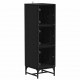 Sonata H Висок шкаф Черен дъб 35 x 37 x 117 см Инженерно дърво