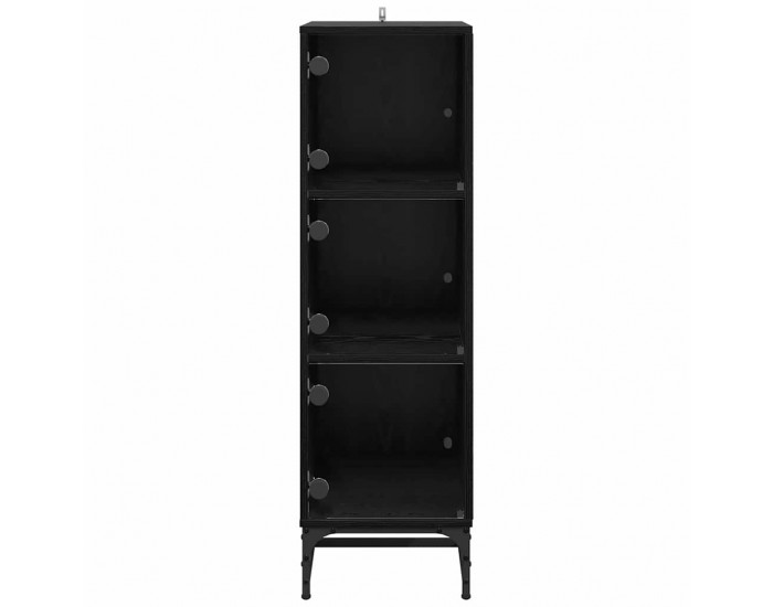Sonata H Висок шкаф Черен дъб 35 x 37 x 117 см Инженерно дърво