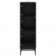 Sonata H Висок шкаф Черен дъб 35 x 37 x 117 см Инженерно дърво