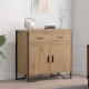 Sonata H Служебен шкаф дъб артизан 79.5 x 35.5 x 74.5 см Инженерно дърво