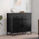 Sonata Bufet Stejar Negru 79,5 x 35,5 x 74,5 cm