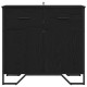 Sonata Bufet Stejar Negru 79,5 x 35,5 x 74,5 cm