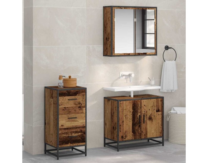 Sonata Bufet Lemn vechi 35.5 x 35 x 76 cm
