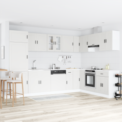 Sonata H Мивка с шкаф Porto 2 pcs Бяло 80 x 46 x 84.5 см Инженерно дърво - Dulapuri de baie