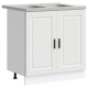 Sonata H Мивка с шкаф Porto 2 pcs Бяло 80 x 46 x 84.5 см Инженерно дърво